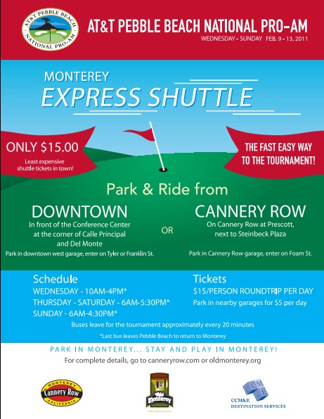 Att Cannery Row Shuttle 2011