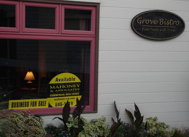 Grove Bistro For Sale