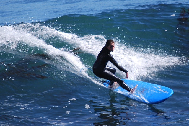 Lovers Point Surfer