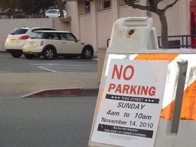 Not In Big Sur Half Fast Marathon 2010