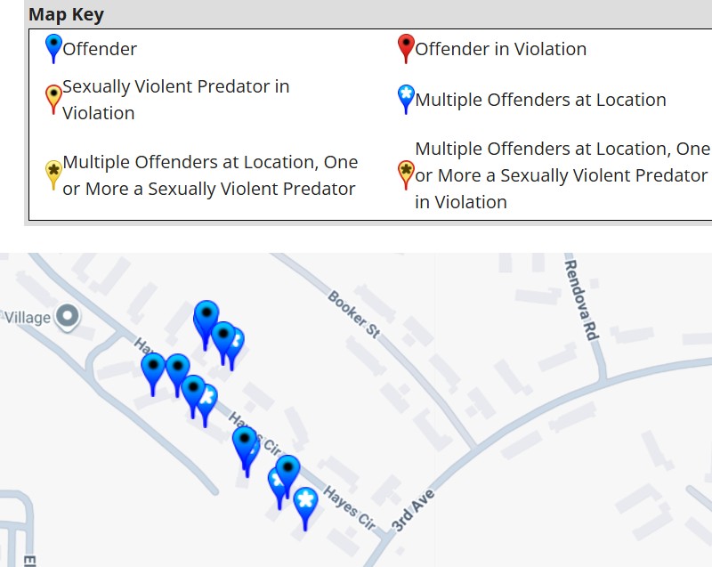 megans law hayes circle